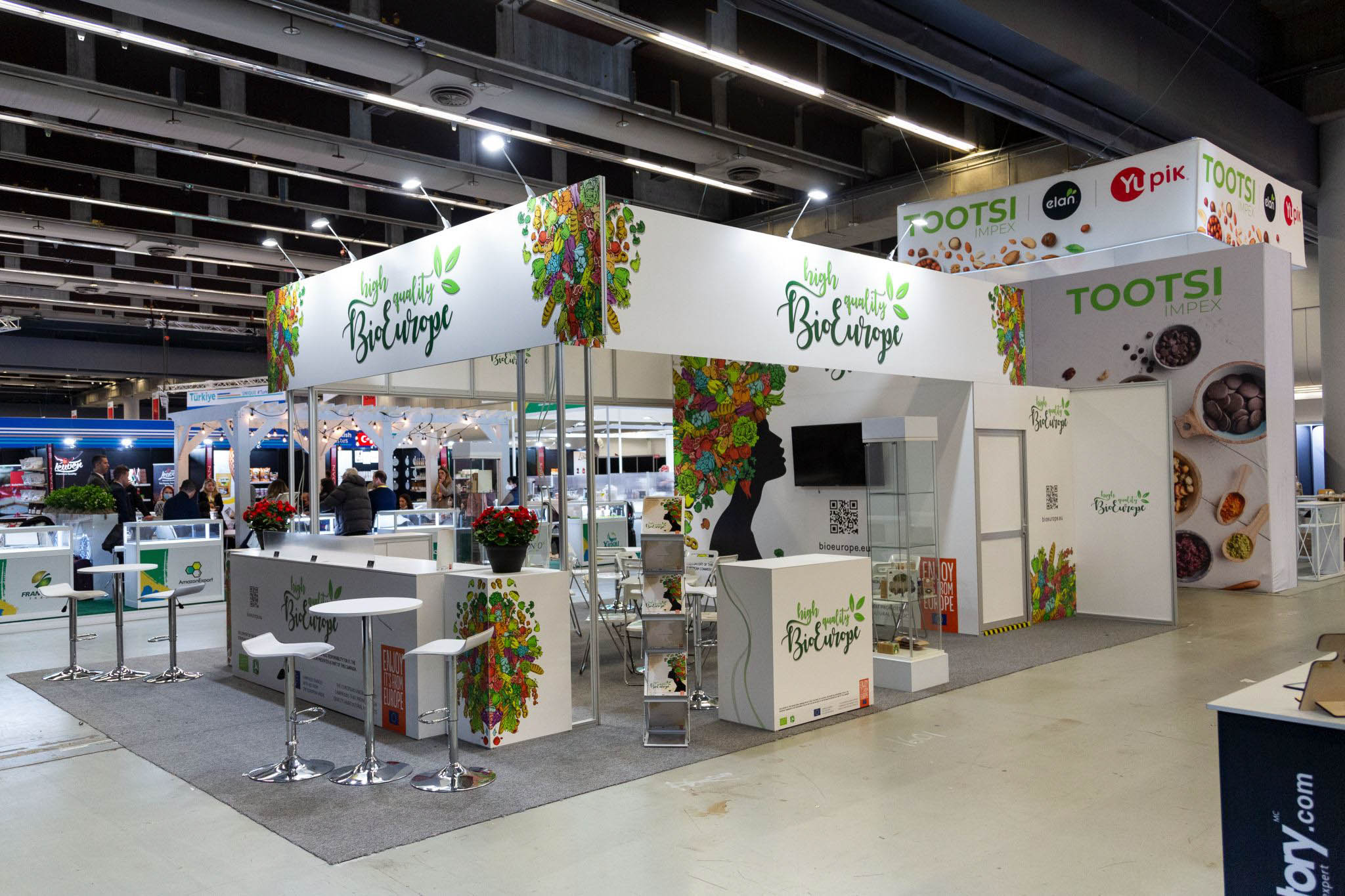 Trade Show Stand - BIOEUROPE - SIAL CANADA