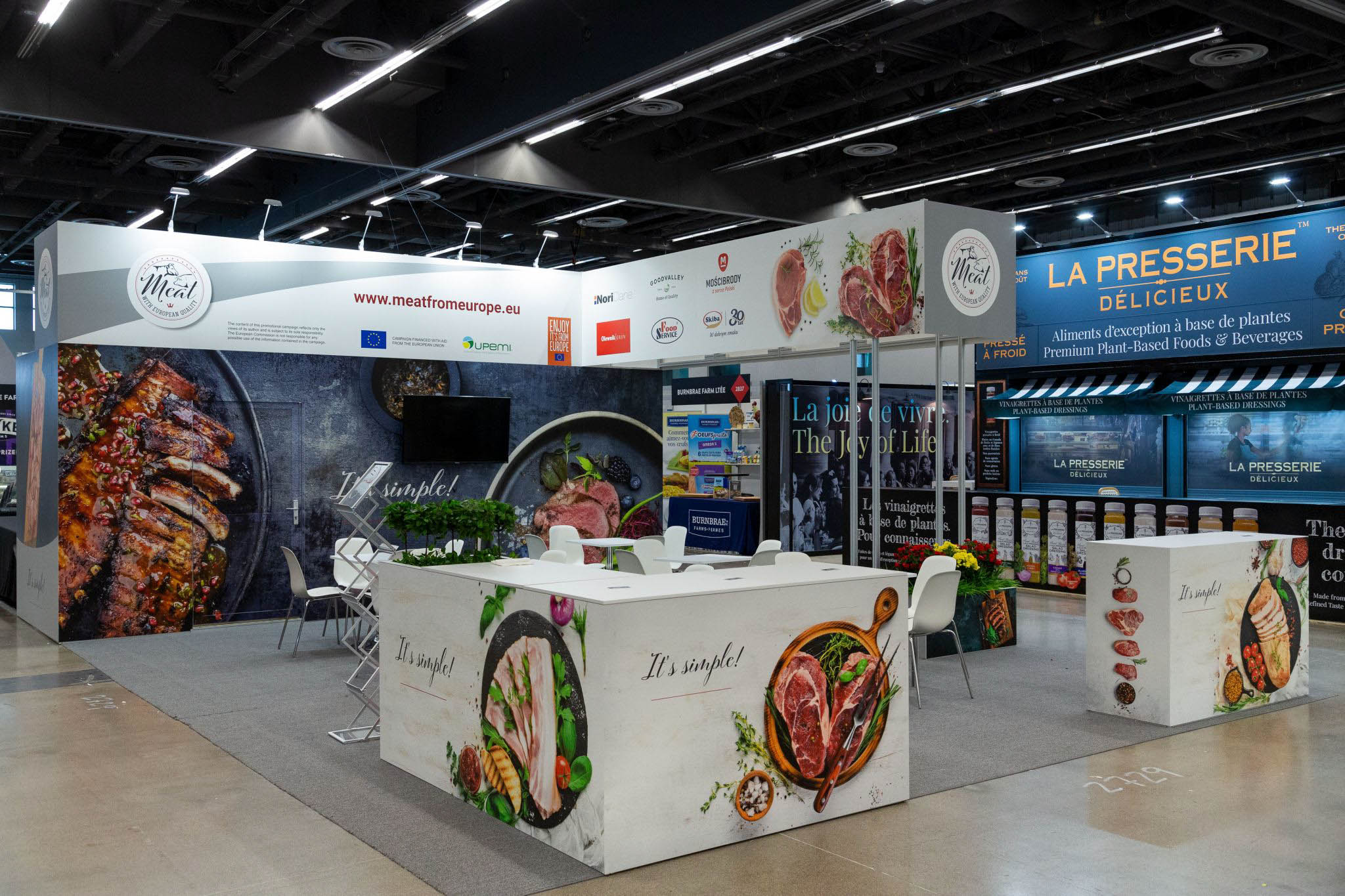 Trade Show Stand - MEAT - SIAL CANADA